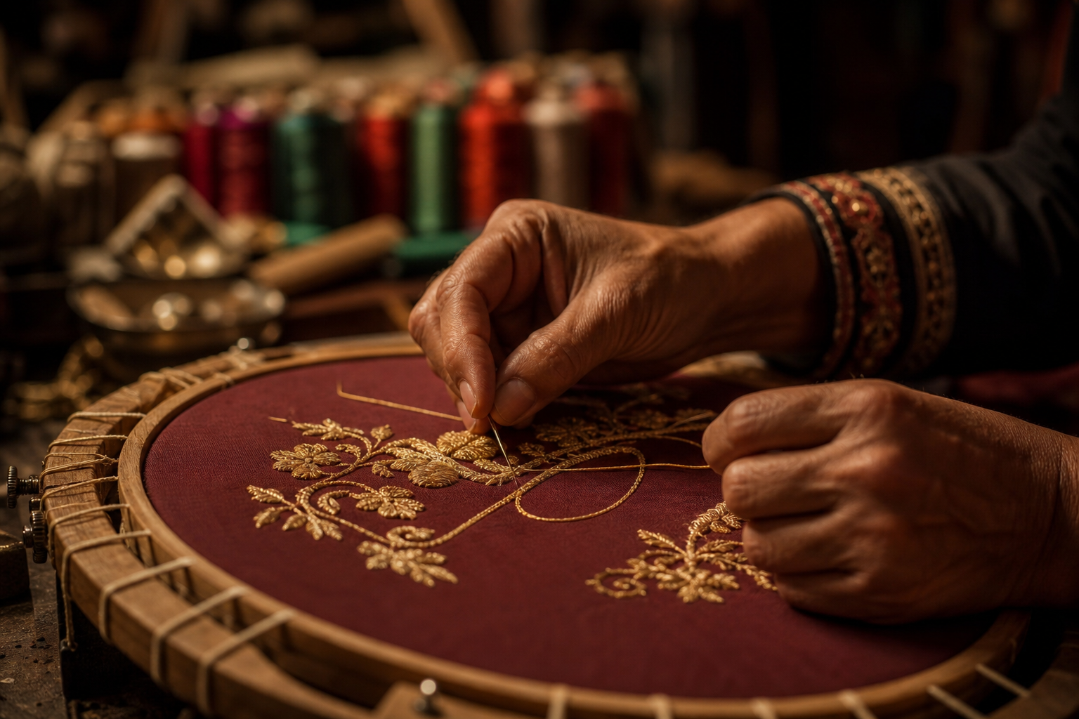 Mmimpexembroidery atelier — artisan embroidery