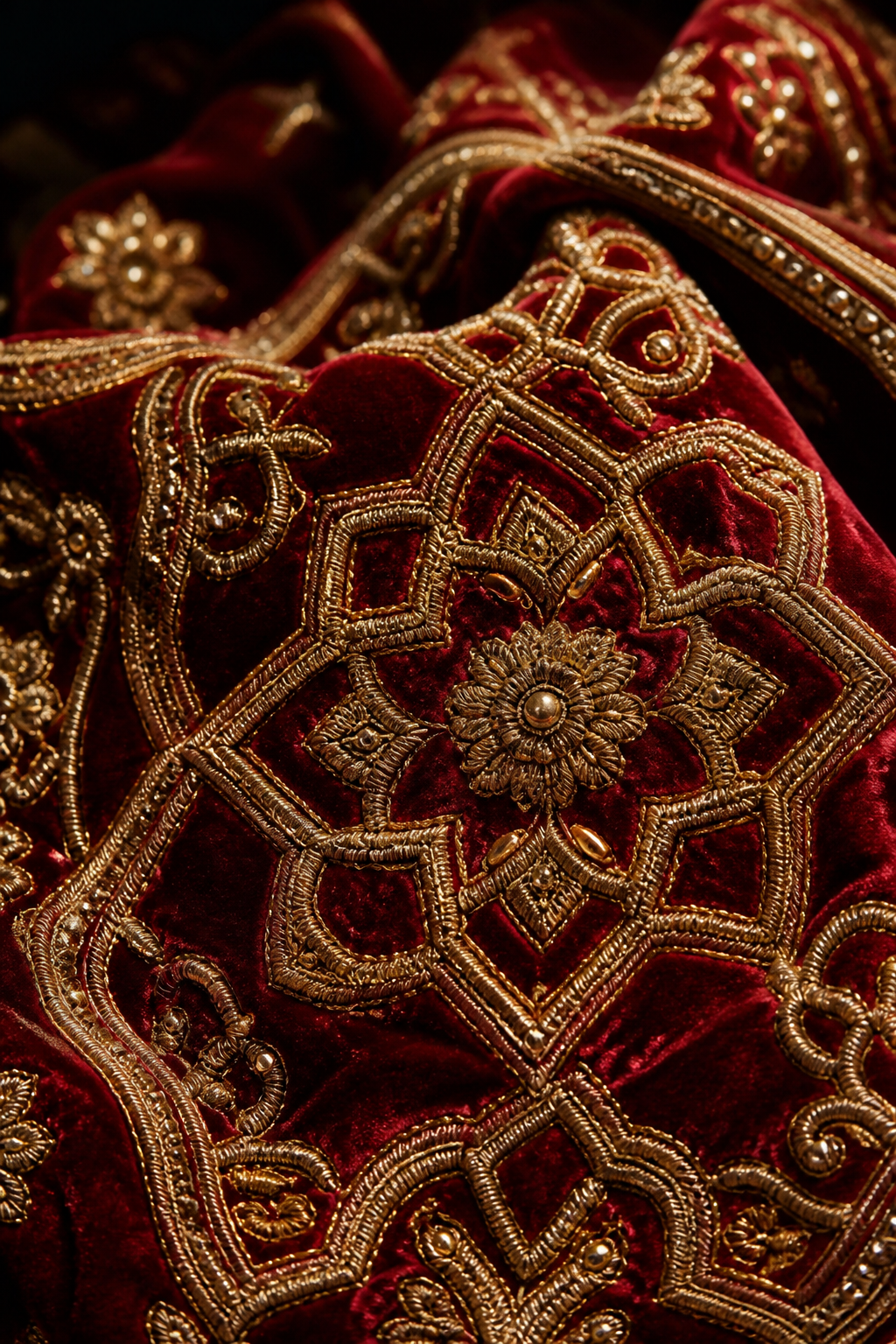 Royal signature embroidery